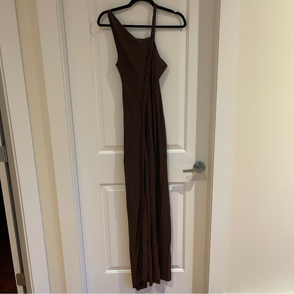 Aya Muse macramé-detail maxi dress